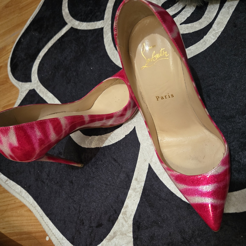 Christian Louboutin Pink Women's Heels